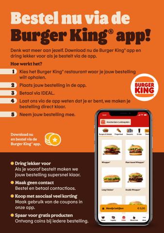 Aanbiedingen van Restaurants in Amsterdam | Burger King bij Burger King | 27-5-2022 - 30-6-2022
