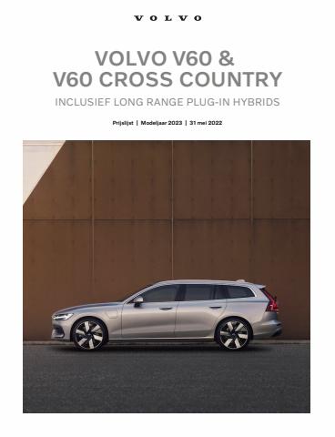 Aanbiedingen van Auto & Fiets in Utrecht | V60 & V60 Cross Country bij Volvo | 8-3-2022 - 8-7-2022