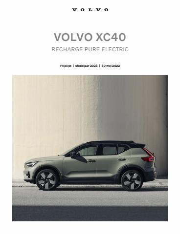 Aanbiedingen van Auto & Fiets in Breda | XC40 Prijslijst Recharge Pure Electric bij Volvo | 8-3-2022 - 8-7-2022