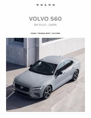 Catalogus van Volvo | Volvo S60 B4 Plus -Dark | 10-5-2023 - 17-7-2023