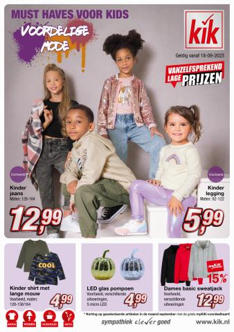 Catalogus van Kik | Must Haves voor Kids Voordelige Mode | 15-9-2023 - 1-10-2023