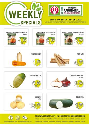 Aanbiedingen van Supermarkt | Amazing Oriental folder bij Amazing Oriental | 28-9-2022 - 4-10-2022