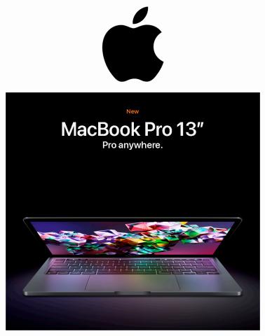 Aanbiedingen van Computers & Elektronica | MacBook Pro 13' bij Apple | 24-6-2022 - 17-10-2022