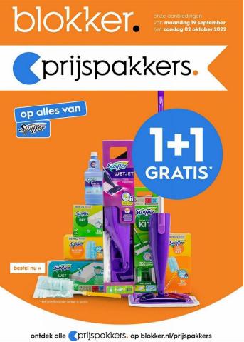 Aanbiedingen van Wonen & Meubels in Amsterdam | Blokker Prijspakkers bij Blokker | 19-9-2022 - 2-10-2022
