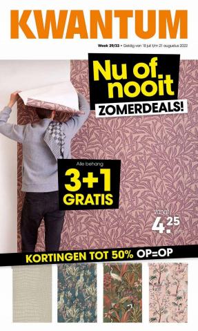 Catalogus van Kwantum in Amsterdam | Nu of nooit Zomerdeals! | 18-7-2022 - 21-8-2022