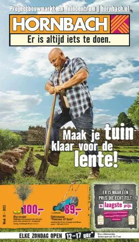Catalogus van Hornbach in Den Haag | Maak je tuin klaar voor de lente! | 27-3-2023 - 23-4-2023