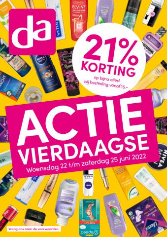 Aanbiedingen van Drogisterij & Parfumerie in Amsterdam | Folder DA bij DA | 22-6-2022 - 25-6-2022