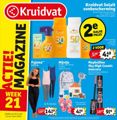 Aanbiedingen van Drogisterij & Parfumerie in Deventer | Kruidvat Nederland bij Kruidvat | 23-5-2022 - 5-6-2022