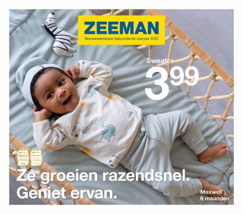 Catalogus van Zeeman | Bewaarexemplaar babycoliectie voorjaar | 18-2-2022 - 5-6-2022