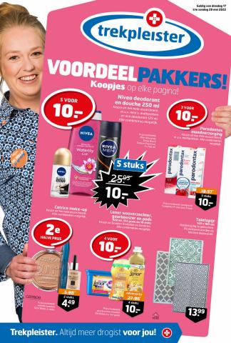 Aanbiedingen van Drogisterij & Parfumerie in Utrecht | Voordeel Pakkers! Trekpleister bij Trekpleister | 16-5-2022 - 29-5-2022