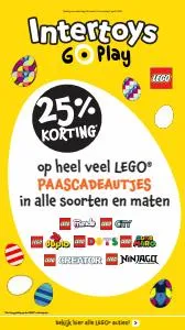Aanbiedingen van Baby, Kind & Speelgoed in Arnhem | Intertoys LEGO folder week 12 bij Intertoys | 30-3-2023 - 2-4-2023