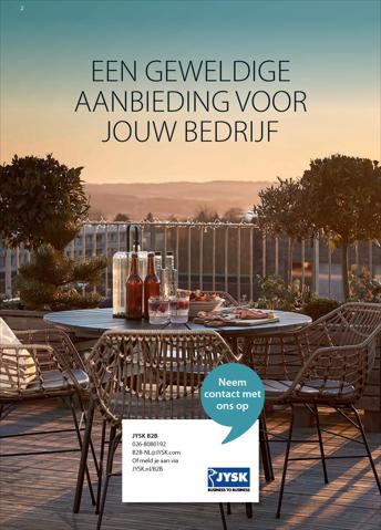 Catalogus van JYSK in Amsterdam | BUSINESS TO BUSINESS CATALOGUS | 7-3-2022 - 31-8-2022