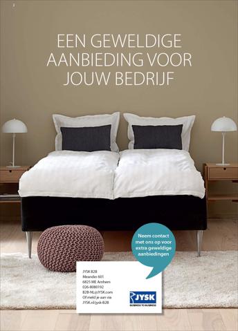 Aanbiedingen van Wonen & Meubels in Den Haag | BUSINESS TO BUSINESS CATALOGUS bij JYSK | 5-9-2022 - 30-9-2022
