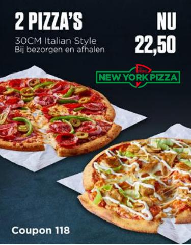 Catalogus van New York Pizza | Aanbiedingen New York Pizza | 2-7-2022 - 9-7-2022