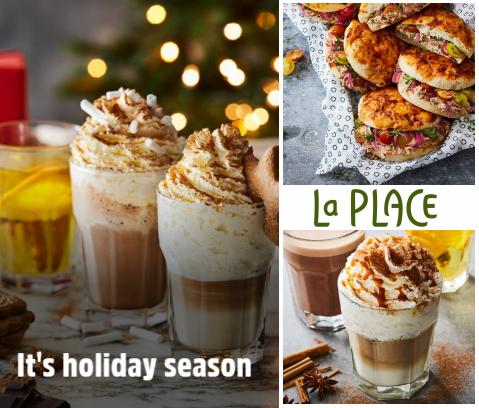 Aanbiedingen van Restaurants in Rotterdam | It's Holiday Season bij La Place | 22-11-2022 - 9-1-2023