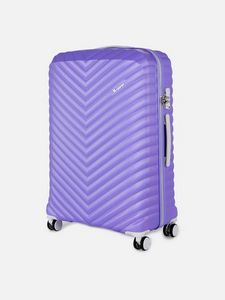 Aanbieding van Geribbelde harde koffer met zigzagpatroon voor 55€ bij Primark