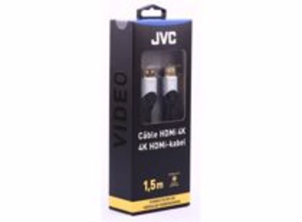 Aanbieding van JVC 4K HDMI kabel 1.5 meter voor 19,99€
