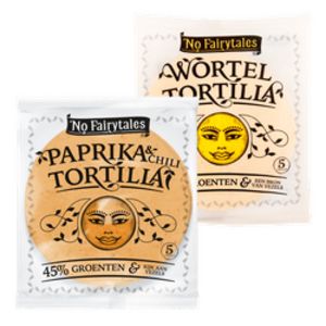 Aanbieding van No Fairytales tortilla's voor 1,49€ bij Dirk