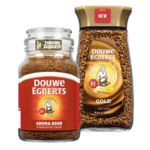 Aanbieding van Douwe Egberts oploskoffie voor 4,89€ bij Dirk