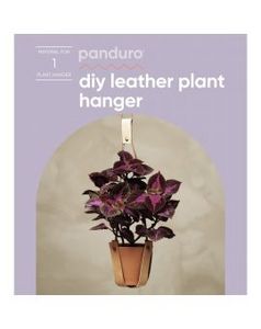 Aanbieding van Panduro DIY kit - plantenhanger van leer voor 17,99€ bij Pipoos