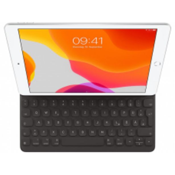 Aanbieding van APPLE Smart Keyboard Zwart voor iPad (7e gen.) en iPad Air (3e gen.) voor 90€