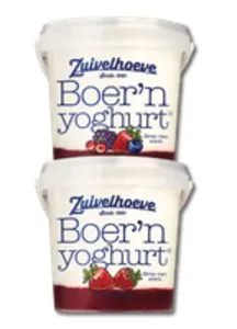 Aanbieding van Zuivelhoeve Boer'n Yoghurt voor 4€ bij Dekamarkt