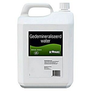 Aanbieding van De Parel Gedemineraliseerd water (5 l) voor 6,25€ bij Bauhaus
