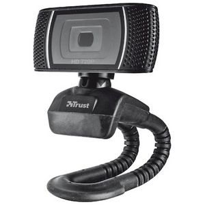 Aanbieding van Trust Trino HD Video Webcam Zwart voor 14,95€ bij Expert