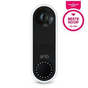 Aanbieding van Arlo Video deurbel (draadloos) Zwart/wit voor 99,95€ bij Expert