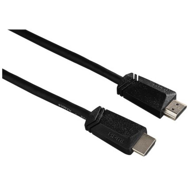 Aanbieding van Hama High speed HDMI kabel ethernet 1.5 Zwart voor 14,95€