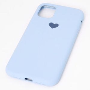 Aanbieding van Baby Blue Heart Phone Case - Fits iPhone 11 voor 7,49€ bij Claire's