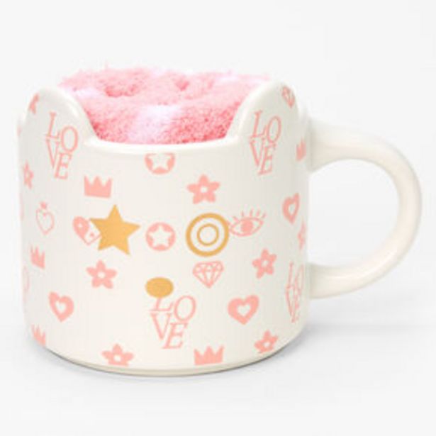 Aanbieding van Status Icons Mug & Cozy Socks Gift Set - 2 Pack voor 8€ bij Claire's