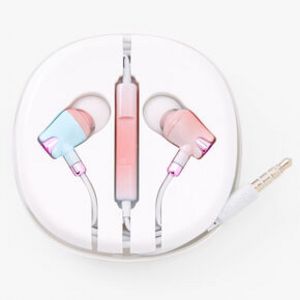 Aanbieding van Pastel Rainbow Silicone Earbuds voor 11,89€ bij Claire's
