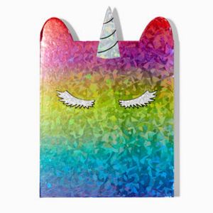 Aanbieding van Rainbow Unicorn Makeup Set voor 17,99€ bij Claire's