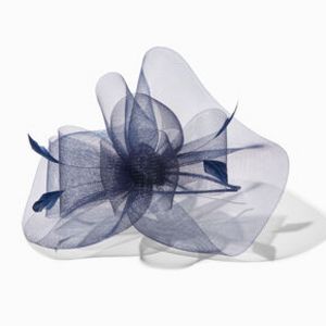 Aanbieding van Large Navy Blue Swirl Fascinator voor 14,99€ bij Claire's