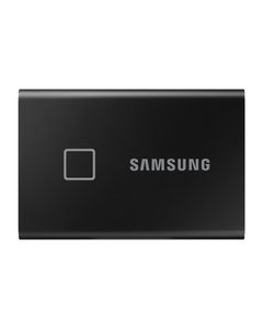 Aanbieding van Samsung PORTABLE SSD T7 TOUCH 2TB (BLACK) voor 299,97€ bij Electroworld