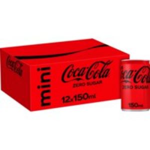 Aanbieding van Coca-Cola Zero 12-pack blik voor 5,49€ bij Albert Heijn