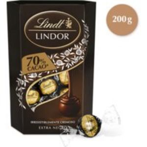 Aanbieding van Lindt Lindor 70% pure chocolade voor 5,69€ bij Albert Heijn