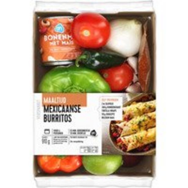 Aanbieding van AH Mexicaanse burritos verspakket voor 3,74€