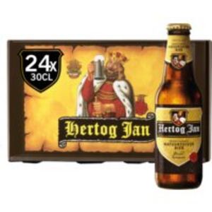 Aanbieding van Hertog Jan Natuurzuiver bier krat voor 14,17€ bij Albert Heijn