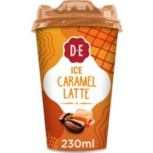 Aanbieding van Douwe Egberts Ice caramel ijskoffie voor 1,39€ bij Albert Heijn