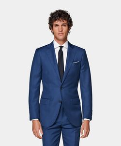 Aanbieding van Mid Blue Lazio Suit voor 498€ bij Suitsupply