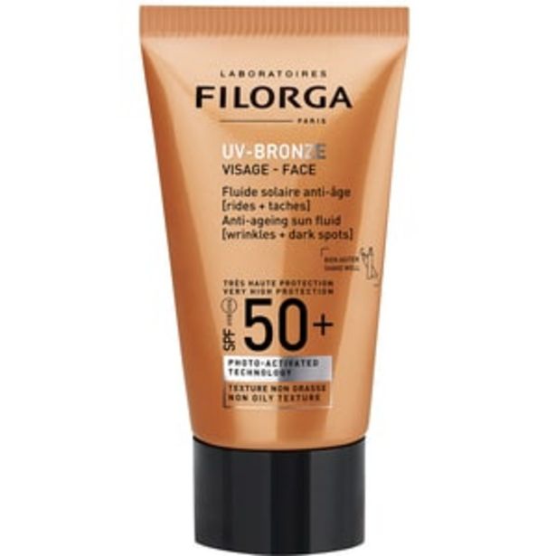 Aanbieding van Filorga Uv Bronze Face Sun Cream 40 ML voor 36,25€