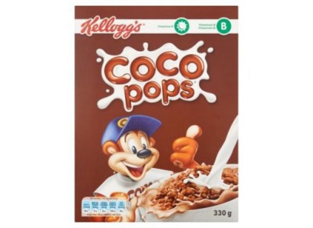 Aanbieding van KELLOGG'S COCO POPS 330G voor 2,99€