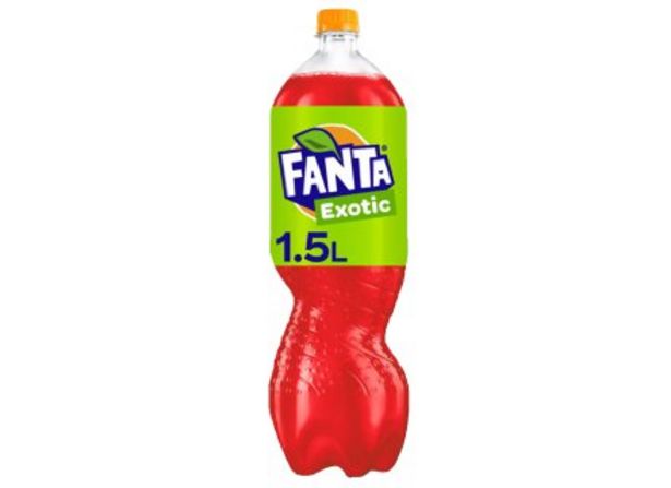 Aanbieding van FANTA EXOTIC 1,5LActie t/m 30 januari voor 0,99€