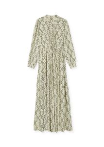 Aanbieding van Kaftan jurk met print voor 99,98€ bij Vanilia