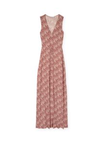 Aanbieding van Lange jurk met print voor 59,98€ bij Vanilia