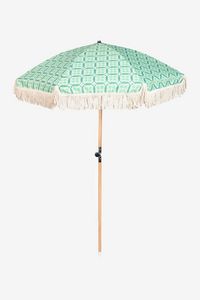 Aanbieding van Groene parasol met tegelprint voor 135,99€ bij Sissy-Boy