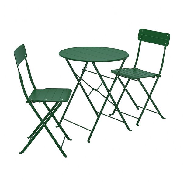 Aanbieding van Tafel+2 stoelen, buiten voor 99,97€ bij IKEA