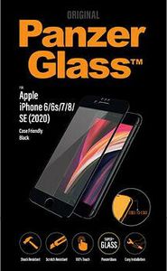 Aanbieding van PanzerGlass Apple iPhone 6/6S/7/8/SE (2020) Black CF Super+ Glass voor 29,99€ bij Phone House